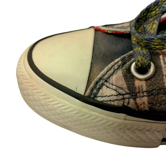 Converse All Star Shoes Superman High Top Men 5 Women 7 DC High Top Sneakers - Picture 9 of 16